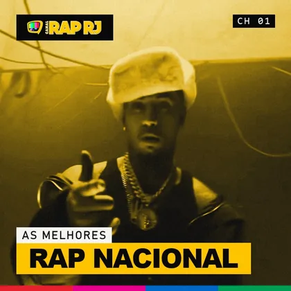 Capa da playlist RAP NACIONAL